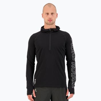 Férfi melegítő pulóver Mons Royale Temple Tech Hood fekete
