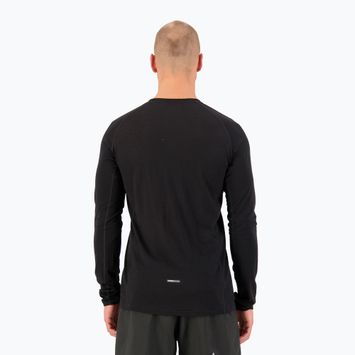 Férfi termo hosszú ujjú felső Mons Royale Temple Merino black