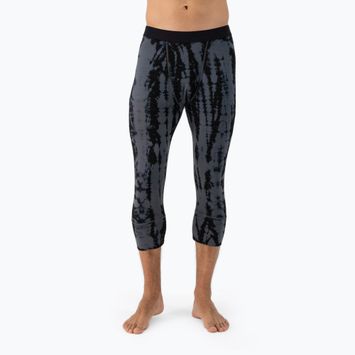 Férfi termo nadrág Mons Royale Cascade Merino Base Layer 3/4 grey tie dye