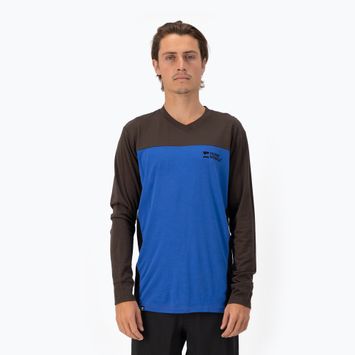 Férfi termo hosszú ujjú felső Mons Royale Redwood Enduro VLS cedar/ cobalt/ black