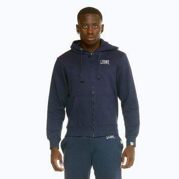 Férfi pulóver LEONE 1947 Vintage Logo navy