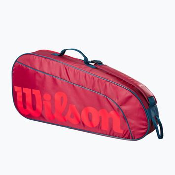Wilson Junior 3 Pack gyermek tenisz táska piros WR8023903001