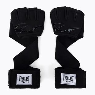 EVERLAST 4345 zselés kesztyű szalaggal fekete EV4345