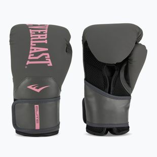 Boxkesztyű Everlast Pro Style Elite 2 grey/pink