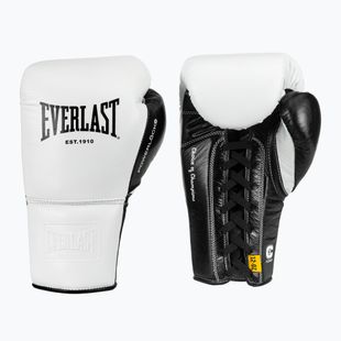 Boxkesztyű Everlast Powerlock Pro OG Laced white/black