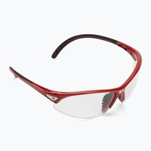Squash szemüveg Dunlop Competition Eyewear Protective red/clear