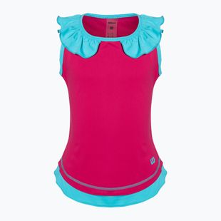 Wilson Competition Tank II gyermek teniszpóló rózsaszín WRA807701