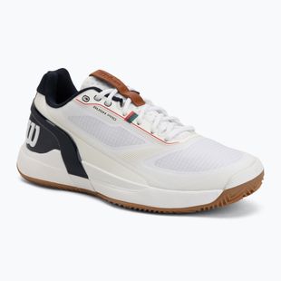 Férfi teniszcipő Wilson Rush Pro 5 Clay white/navy blazer/gum
