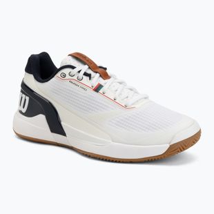 Férfi teniszcipő Wilson Rush Pro 5 white/navy blazer/gum