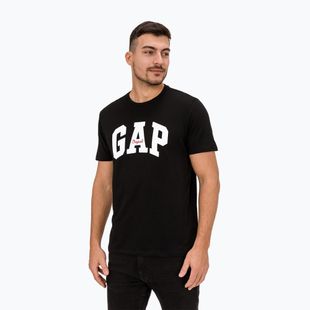 Férfi póló GAP Logo Original Tee true black