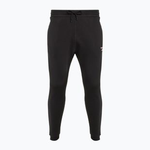 Reebok Identity Small Logo Fleece Fleece Jogger nadrág fekete/fehér/vektor piros