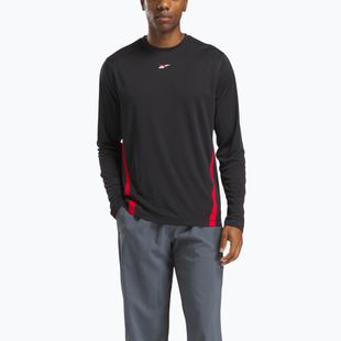 Férfi Reebok Id Train Energy Tech hosszú ujjú Tee fekete