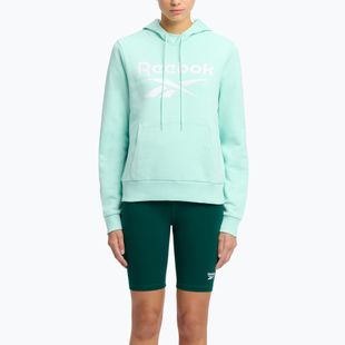 Női Reebok Identity Big Logo Fleece Fleece glitch aqua pulóver