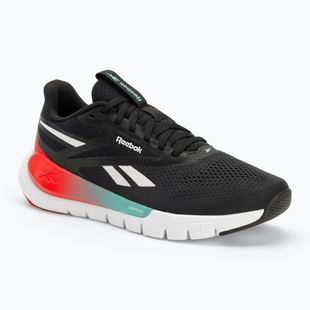 Reebok Flex Trainer férfi edzőcipő fekete/energia piros/ai aqua