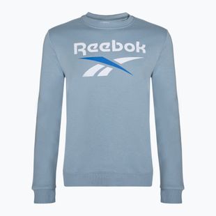 Férfi Reebok Identity Big Logo Fleece Crew melegítőfelső upgrade kék