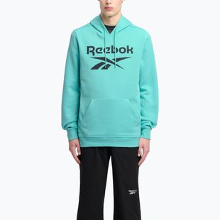 Férfi Reebok Identity Big Logo Fleece kapucnis pulóver ai aqua