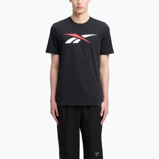 Férfi Reebok Gs Vector Tee fekete/fehér/vektor piros póló