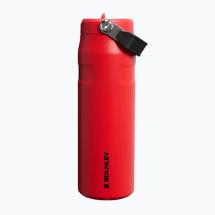 Termosz palack Stanley IceFlow Flip Straw chili Black
