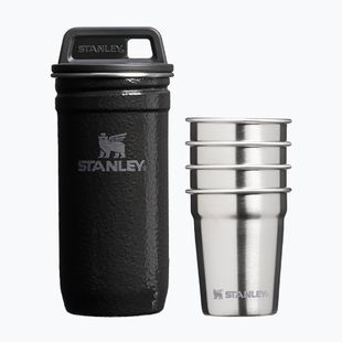 Túra poharak Stanley Pre-Party 60 ml 4 pack Hammertone Black