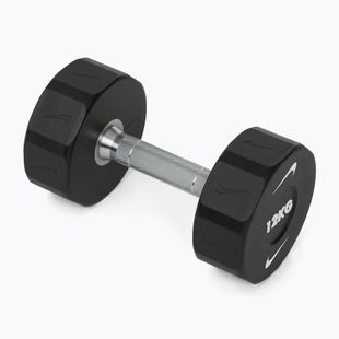 Krómozott kézisúlyzó Nike Strength Pro Urethane Dumbbell 12 kg black/white