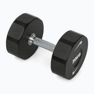 Krómozott kézisúlyzó Nike Strength Pro Urethane Dumbbell 20 kg black/white