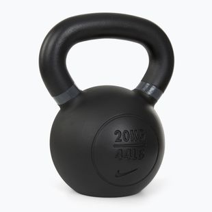Nike Strength öntöttvas kettlebell 20 kg fekete/szürke