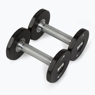 Súlyzók Nike Strength Pro Urethane Dumbbell 2 x 2 kg black/white