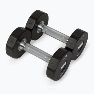 Súlyzók Nike Strength Pro Urethane Dumbbell 2 x 5 kg black/white