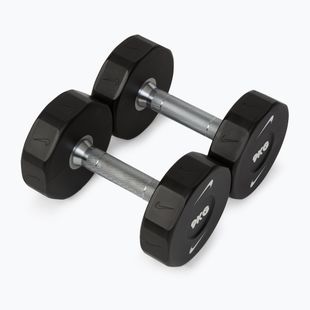 Súlyzók Nike Strength Pro Urethane Dumbbell 2 x 9 kg black/white
