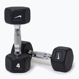 Súlyzók Nike Strength Hex Dumbbell 2 x 4 kg black/white