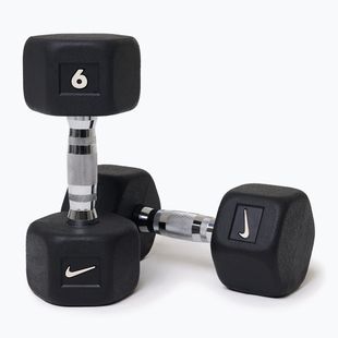 Súlyzók Nike Strength Hex Dumbbell 2 x 6 kg black/white