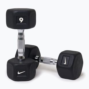 Súlyzók Nike Strength Hex Dumbbell 2 x 9 kg black/white