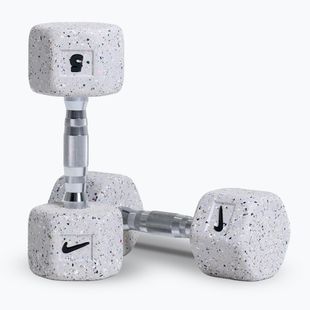 Súlyzók Nike Strength Grind Hex Dumbbell 2 x 5 kg wolf grey