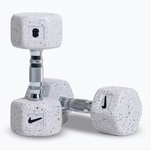Súlyzók Nike Strength Grind Hex Dumbbell 2 x 8 kg wolf grey