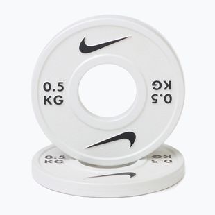 Terhelés Nike Strength Change Plates 2 x 0,5 kg white/black
