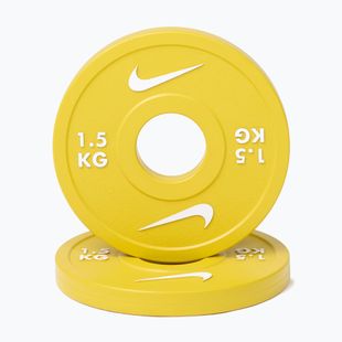 Terhelés Nike Strength Change Plates 2 x 1,5 kg yellow/white