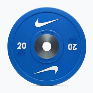 Bumper tárcsa Nike Strength Pro Urethane Bumper Plates 20 kg blue/white