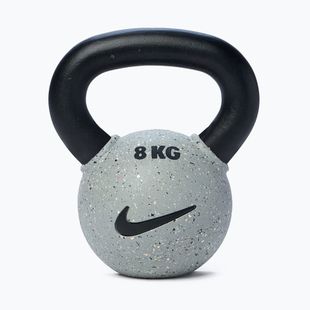 Golyós súlyzó Nike Strength Rubber Coated 8 kg smoke grey