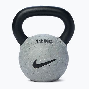 Kettlebell Nike Strength Rubber Coated 12 kg smoke grey