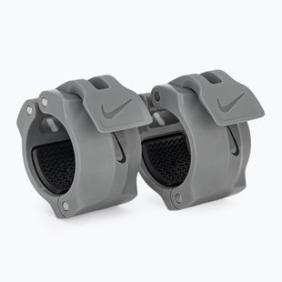 Súlyzórúd bilincsek Nike Strength Barbell Collars 2 pcs. grey/black