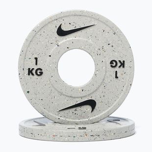 Terhelés Nike Strength Grind Change Plates 2 x 1 kg wolf grey