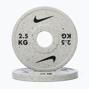 Terhelés Nike Strength Grind Change Plates 2 x 2,5 kg wolf grey