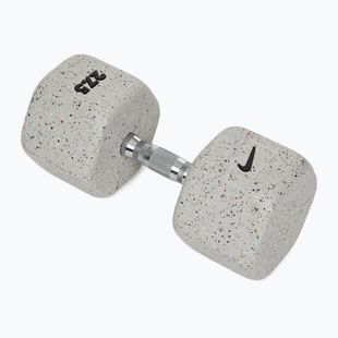 Gumizott kézi súlyzó Nike Strength Grind Dumbbell 27,5 kg wolf grey