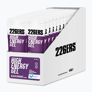 226ERS High Energy BCAA energia gél készlet 24 db. x 76 g feketeribizli