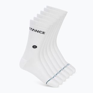 Zokni Stance Origin Crew 6 pairs white