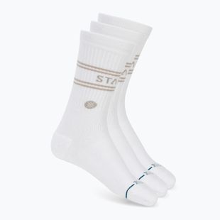 Zokni Stance Vital Crew 3 pairs white