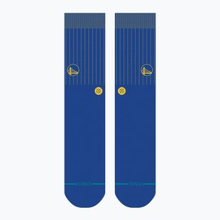 Zokni Stance Warriors Bdged Crew blue