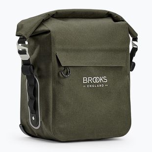 Kerékpáros táska Brooks England Scape Pannier Small 10-13 l mud green