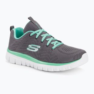 SKECHERS Graceful Get Connected női edzőcipő charcoal/gray
