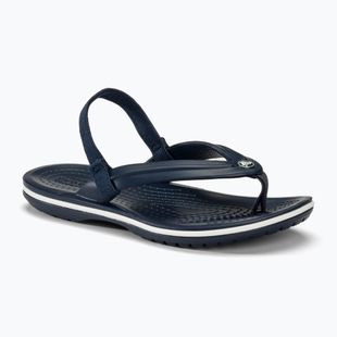 Flip-flop papucs, gyerek Crocs Crocband Strap Flip Kids navy